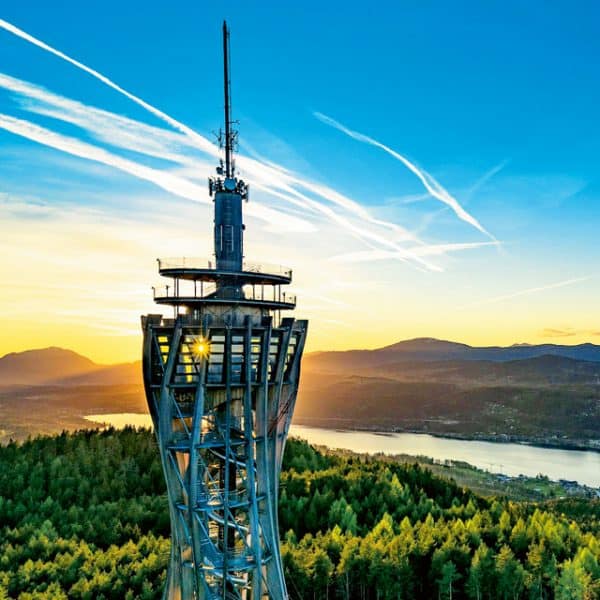 Aufbuchung_Sommer Kärnten Card Pyramidenkogel Turm