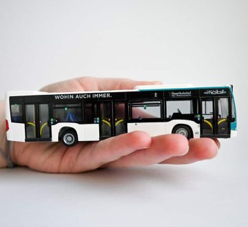 Klagenfurt-Modelbus-originalgetreu