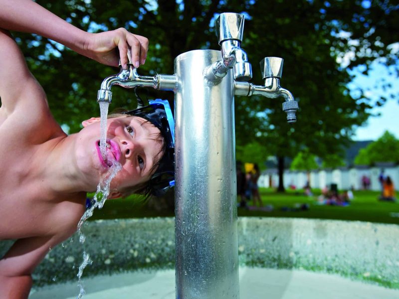 STW Trinkwasser im Strandbad (c) STW