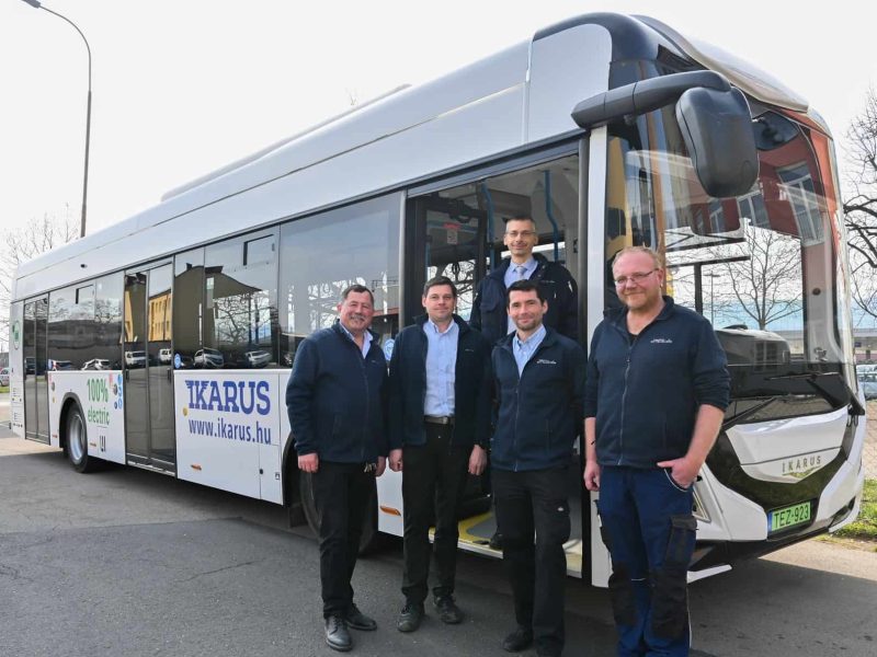 KMG testet neuen E-Bus