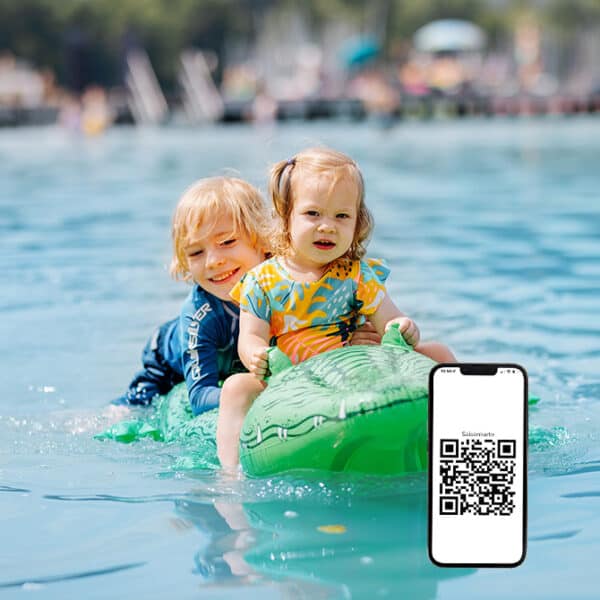 Digitale Strandbad Tickets Kinder