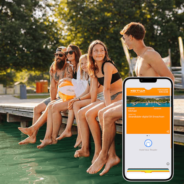 Strandbadkarte jetzt auch in der Wallet