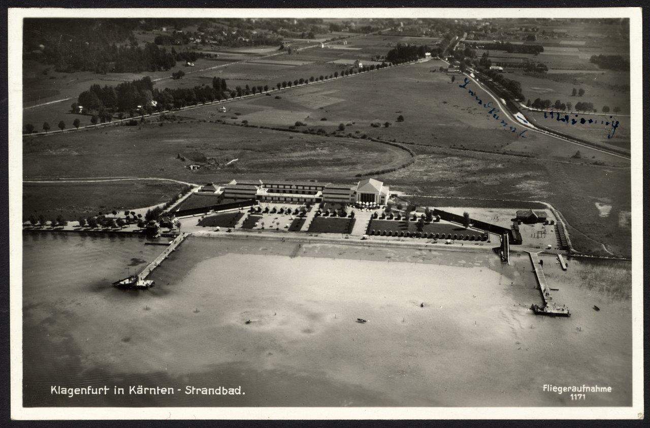 Alte Ansichten Strandbad Klagenfurt