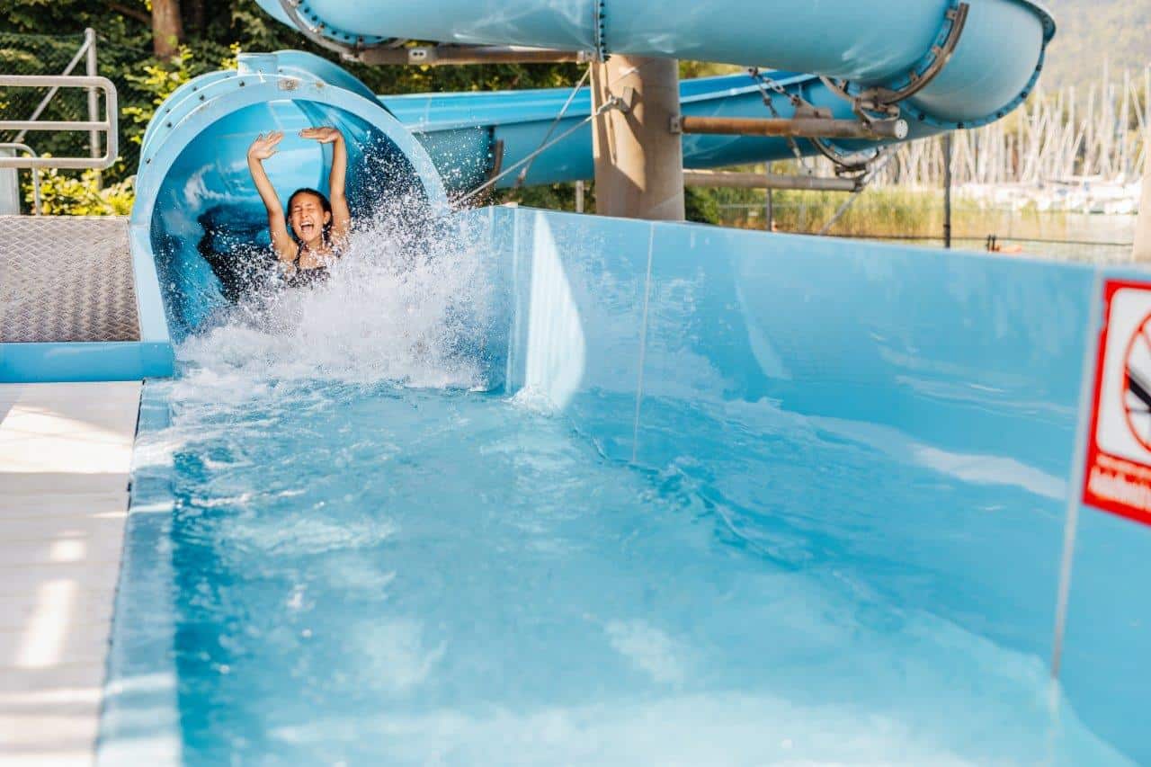 Wasserrutsche Strandbad Klagenfurt