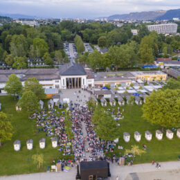 100 Jahre Strandbad Klagenfurt, Movie at the Lake
