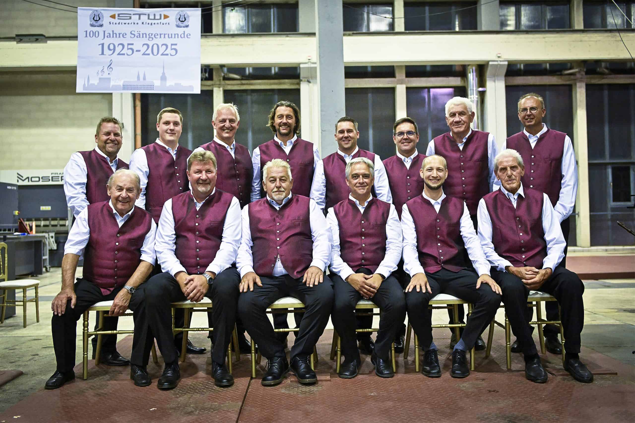 100 Jahre Sängerrunde der Stadtwerke Klagenfurt - Stadtwerke