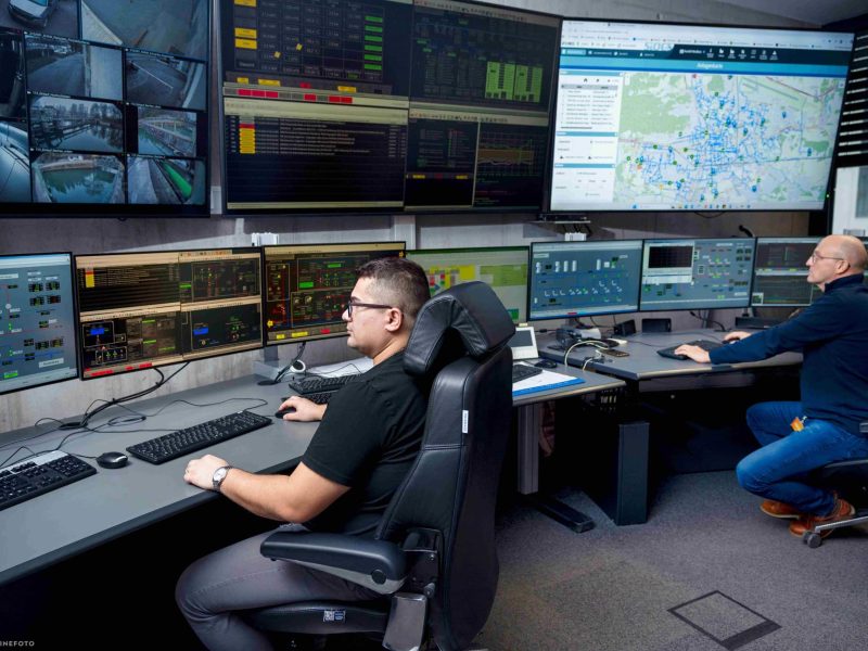 Stadtwerke Klagenfurt Netzleitwarte (c) Tine Steinthaler